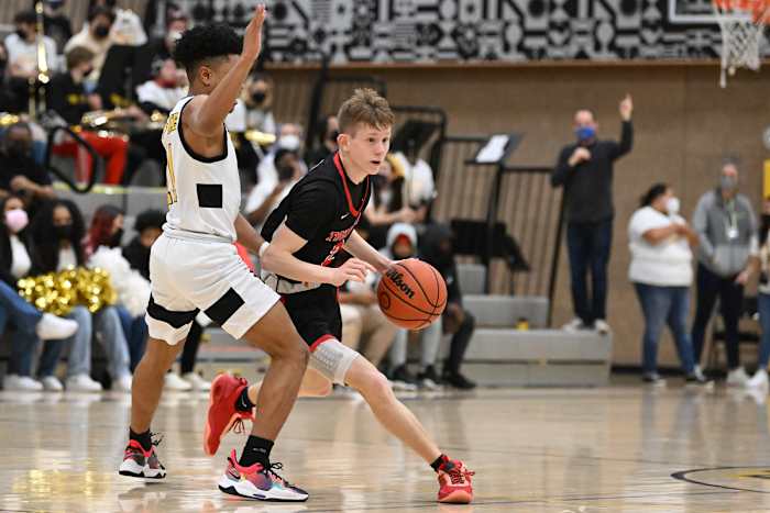 Roosevelt North Medford boys basketball Leon Neuschwander 34